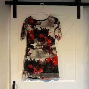 Osklen red & black dress - size 40